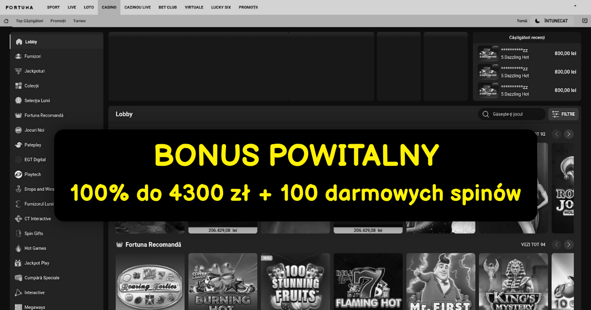 Fortuna Casino - Gry Online | Bonusy Dla Ciebie